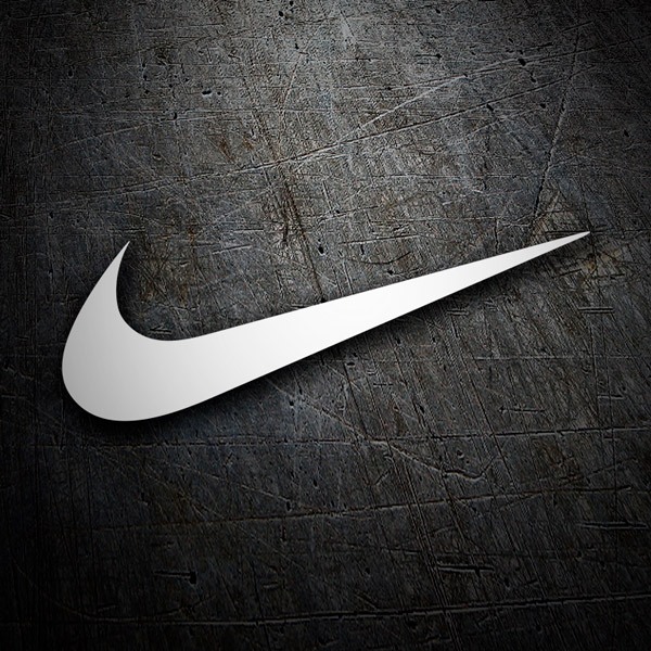 patrón Encantador espectro Pegatina Nike logo | TeleAdhesivo.com