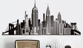 vinilos-decorativos-skyline-iconos-nyc