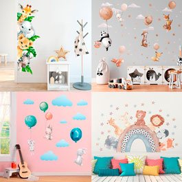 Vinilos infantiles personalizados y decorativos para tu pared