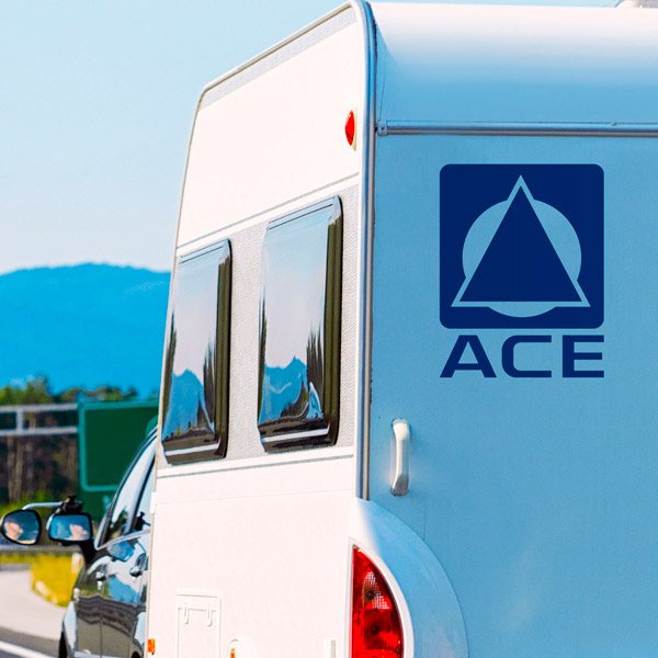 Vinilos autocaravanas: Logo Ace