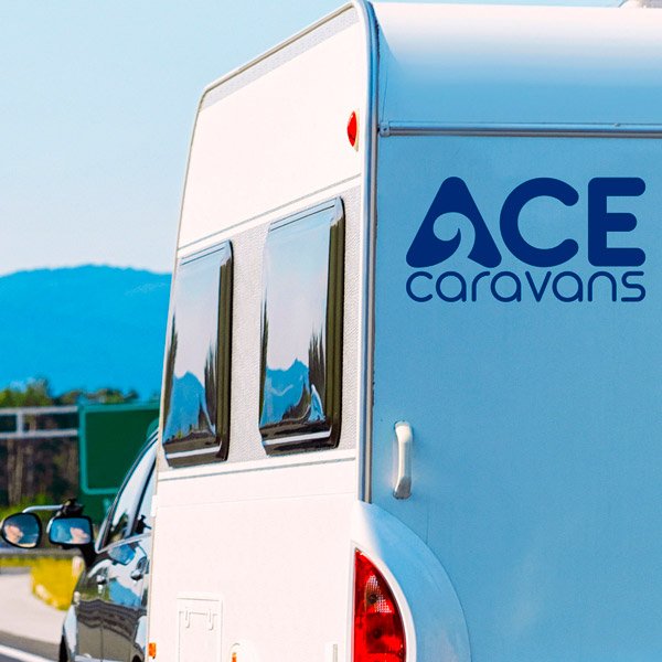 Vinilos autocaravanas: Ace Caravans x2