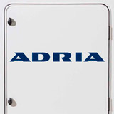 Vinilos autocaravanas: Logo new Adria 2 2