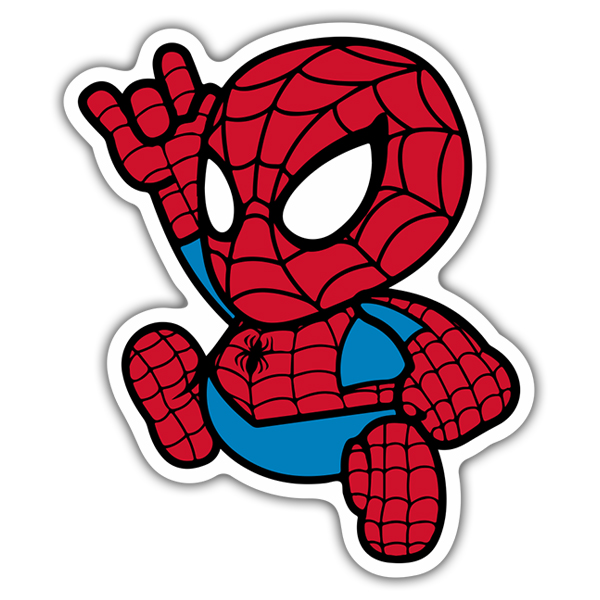 Pegatina Spiderman Original: Compra Online en Oferta