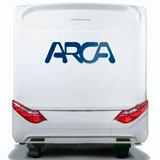 Vinilos autocaravanas: Logo Arca 2