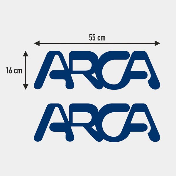 Vinilos autocaravanas: Logo Arca 2