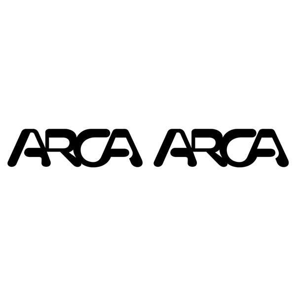 Vinilos autocaravanas: Logo Arca 2