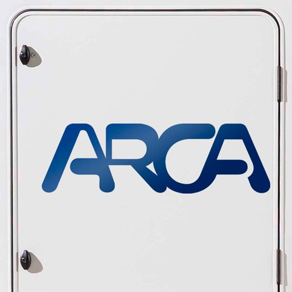 Vinilos autocaravanas: Logo Arca 2