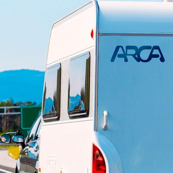 Vinilos autocaravanas: Logo Arca 2