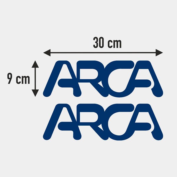 Vinilos autocaravanas: Logo Arca 3