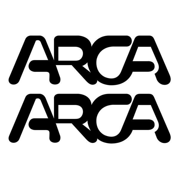 Vinilos autocaravanas: Logo Arca 3