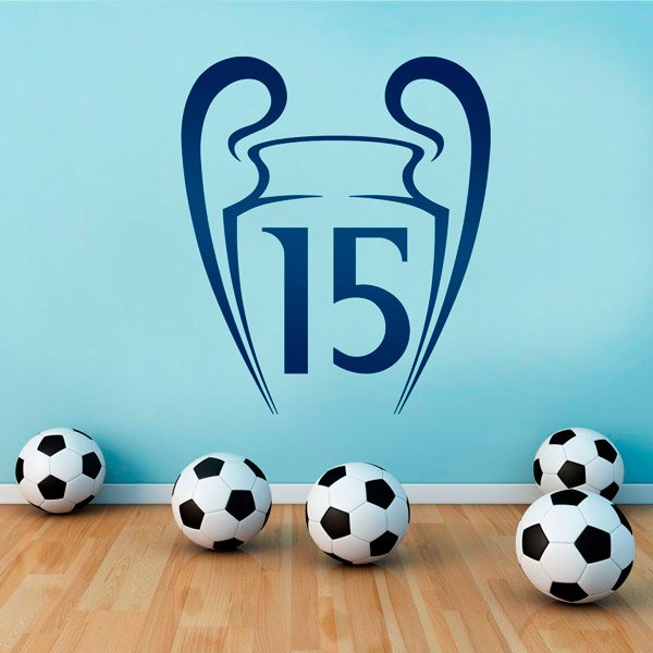 Vinilos Decorativos: Real Madrid 15 Champions