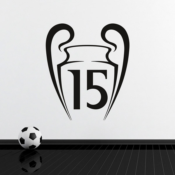 Vinilos Decorativos: Real Madrid 15 Champions