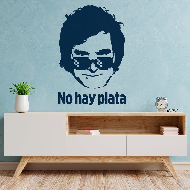 Vinilos Decorativos: Javier Miley no hay plata