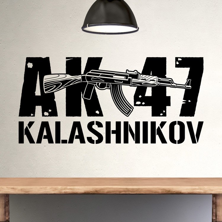 Vinilos Decorativos: AK 47 Kalashnikov