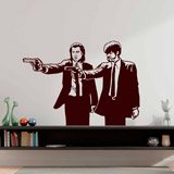 Vinilos Decorativos: Jules y Vincent Vega en Pulp Fiction 2