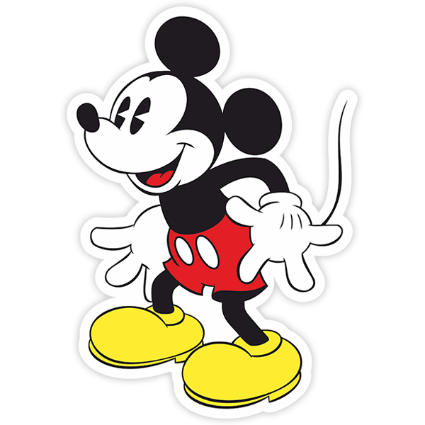 Pegatinas A5, modelo nº 12: Mickey Mouse - Tienda Online
