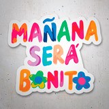 Pegatinas: Mañana será bonito 3