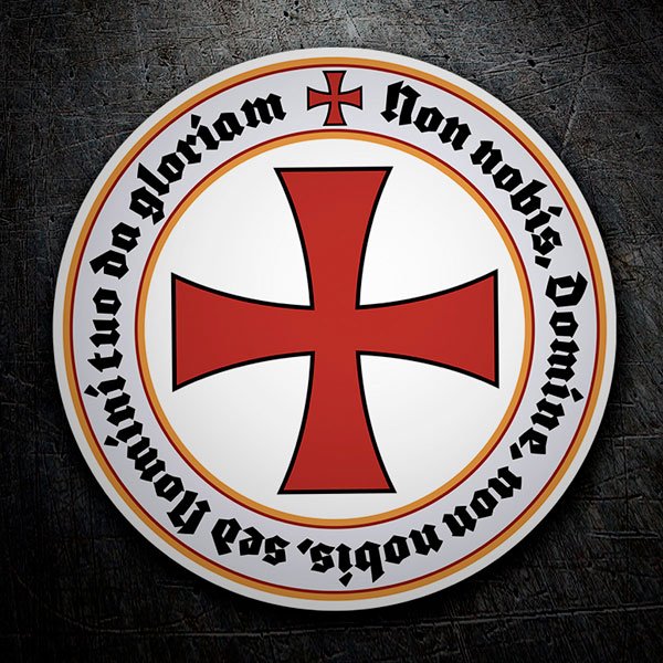 Pegatinas: Cruz Templaria