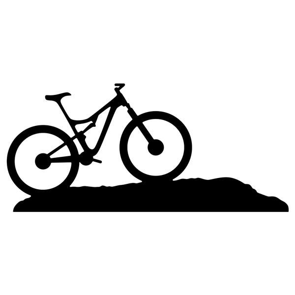 Pegatinas: Bicicleta Mountain bike