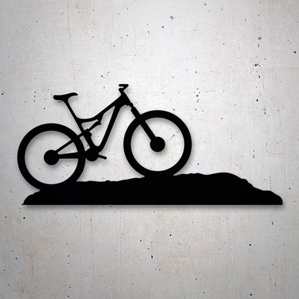 Pegatinas: Bicicleta Mountain bike