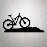 Pegatinas: Bicicleta Mountain bike 2