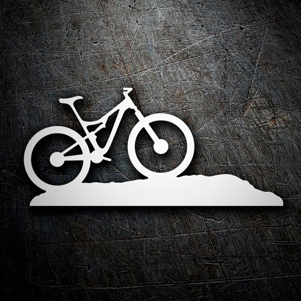 Pegatinas: Bicicleta Mountain bike