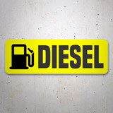 Vinilos autocaravanas: Diesel Amarillo 3