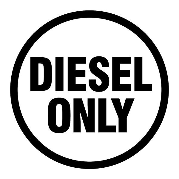 Vinilos autocaravanas: Diesel Only 2