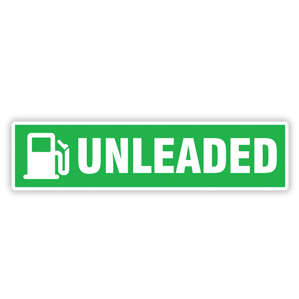 Vinilos autocaravanas: Unleaded verde