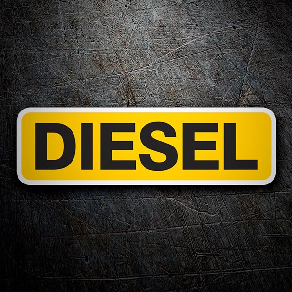 Vinilos autocaravanas: Diesel
