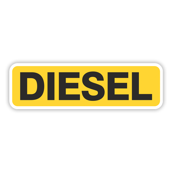 Vinilos autocaravanas: Diesel