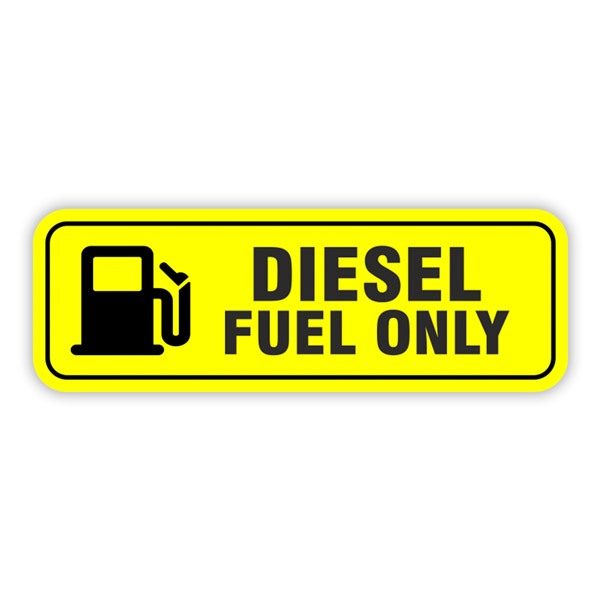 Vinilos autocaravanas: Diesel fuel only