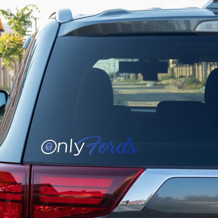 Pegatinas: Only Fords