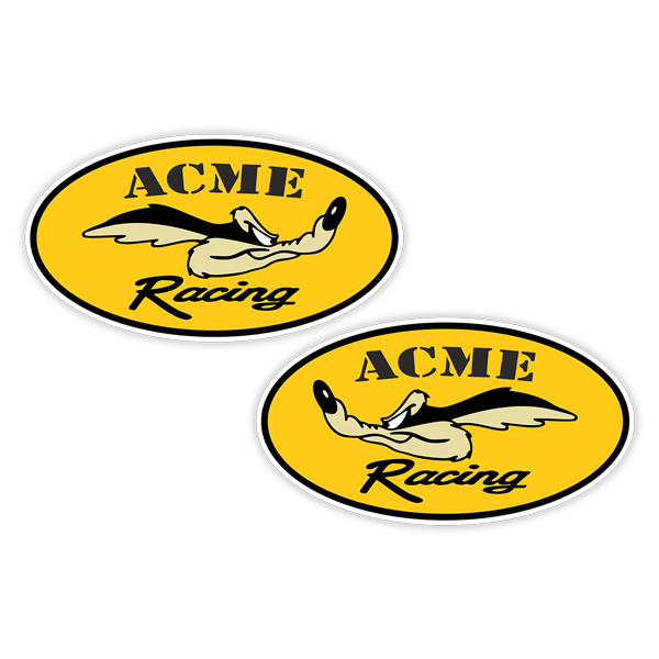 Pegatinas: Acme Racing