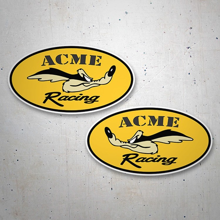 Pegatinas: Acme Racing