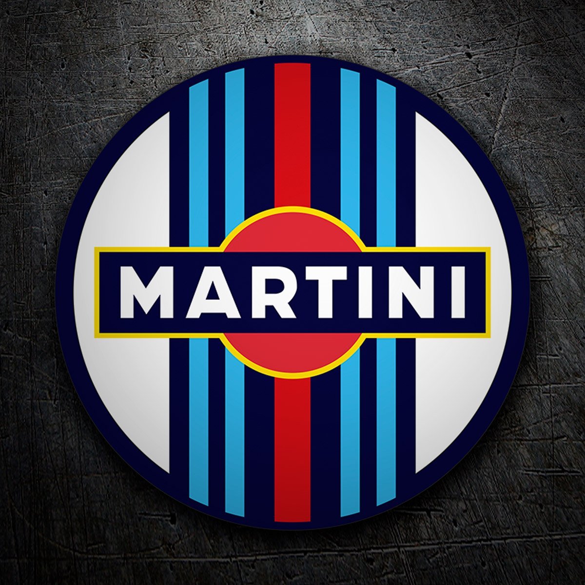 Pegatinas: Pegatina circular Martini Racing para coches 3