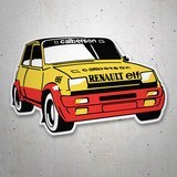 Pegatinas: Renault 5 Copa Calberson con diseño clásico 3