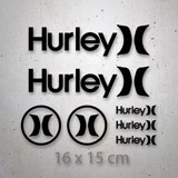 Pegatinas: Set 7X Hurley 2