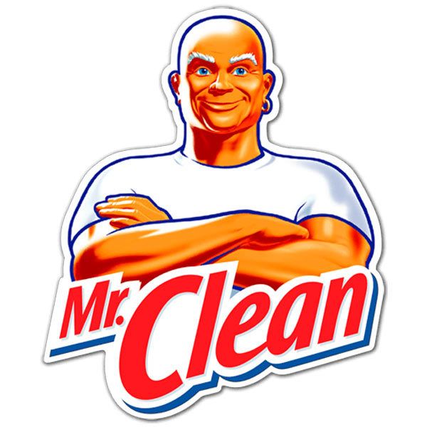 Pegatina Mr. Clean (Don Limpio)