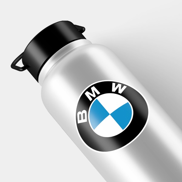 Pegatinas: Emblema BMW Clásico Retro