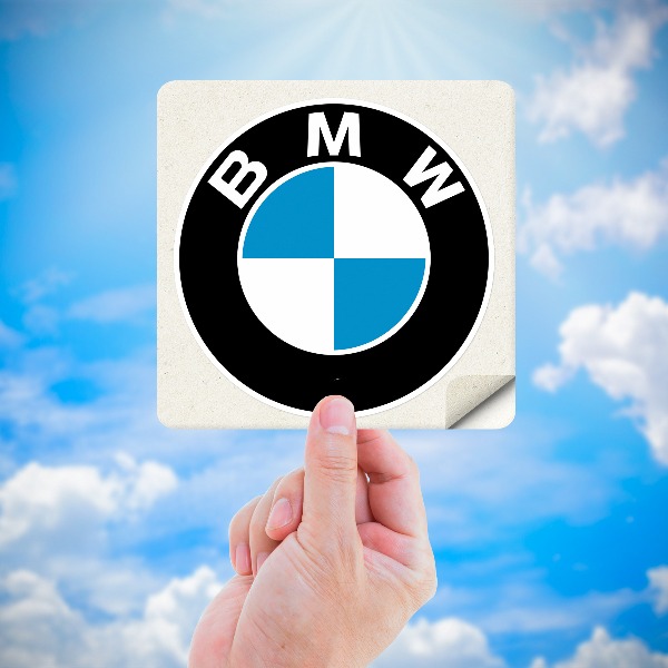 Pegatinas: Emblema BMW Clásico Retro