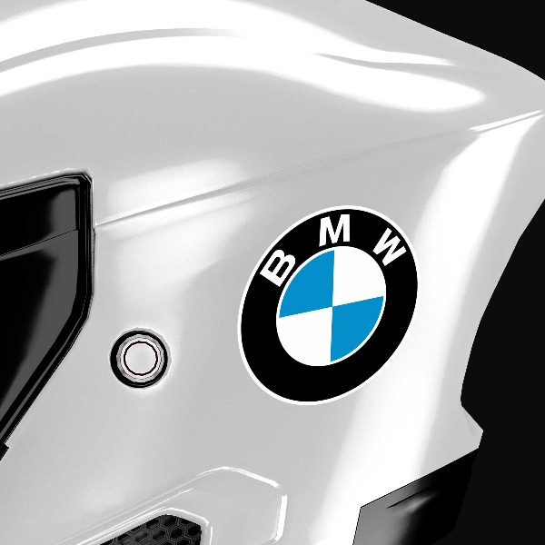 Pegatinas: Emblema BMW Clásico Retro