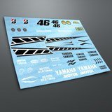 Pegatinas: Kit Yamaha 50 Anniversario Laguna Seca 2005 3