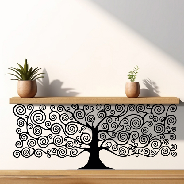 Vinilo adhesivo de pared – patrón de línea – 105 x 23 pulgadas – moderno  decorativo papel pintado adhesivo para el hogar, dormitorio, sala de estar