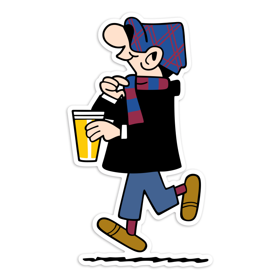 Pegatinas: Andy Capp Ultra FC Barcelona