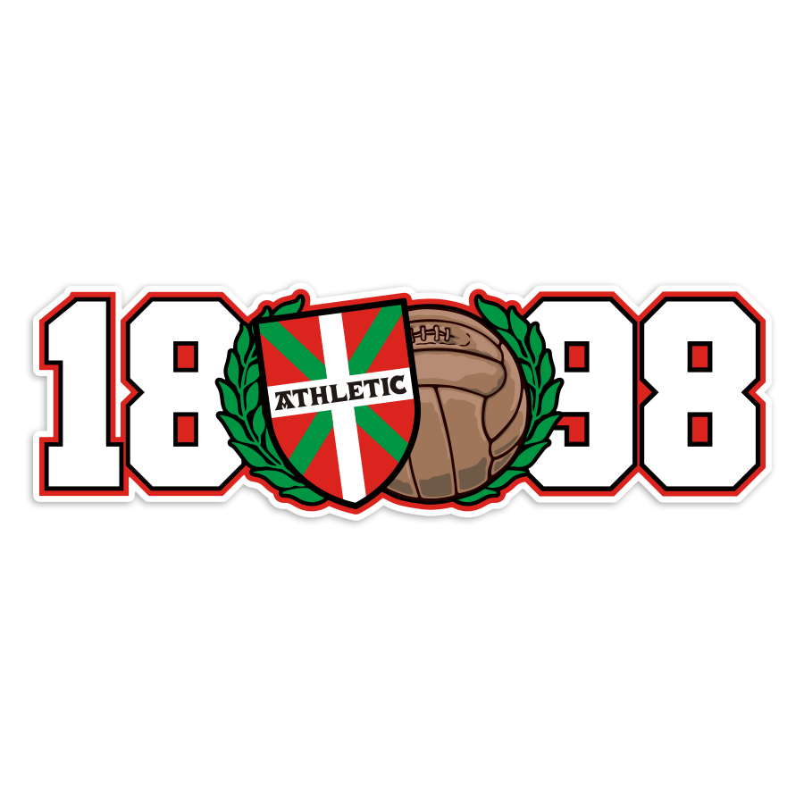 Pegatinas: Emblema Atletic Bilbao 1898