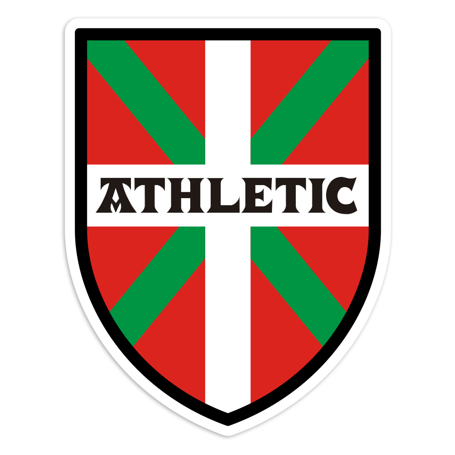 Pegatinas: Emblema Ikurriña Athletic Club