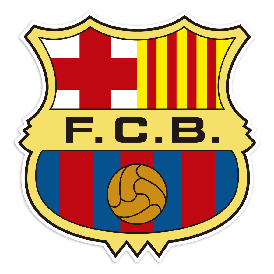 Pegatinas: Escudo Fútbol Club Barcelona 80s