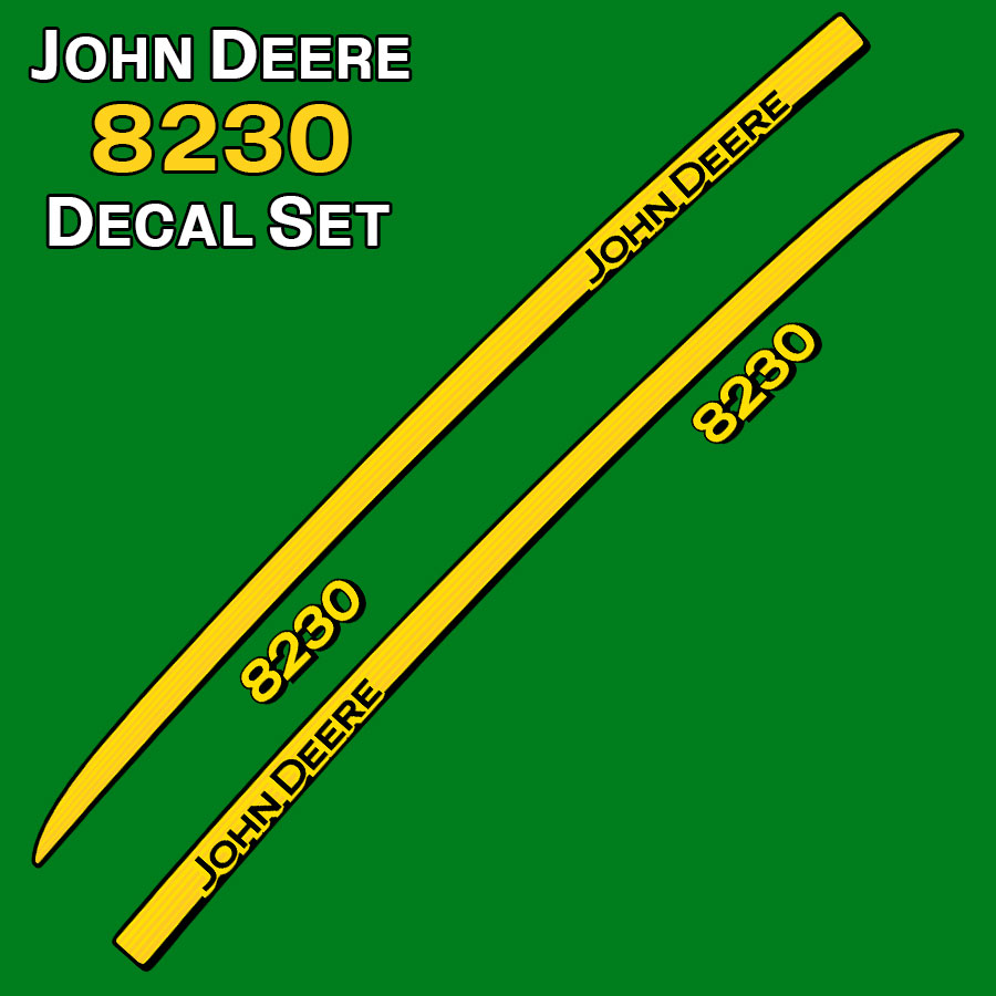 Pegatinas: Kit Pegatinas John Deere 8230