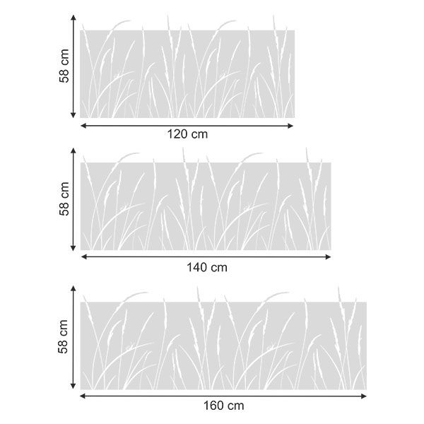 Vinilos Decorativos: Espigas de Trigo para ventana